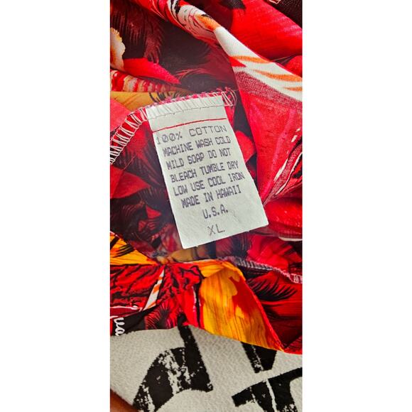 Vintage The Hawaiian Women's Tropical Sunset Palm Hawaiian‎ Dress Size XL Multi - Picture 8 of 8